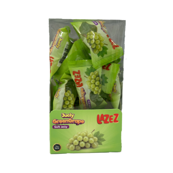 شيبس ديربي (5) Lazez Pehmeä Hyytelö - Vihreän Rypäleen Maku - Image 1